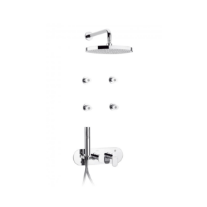 Kit mitigeur de douche encastré avec inverseur hydromassage Sfax